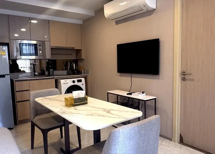 Stylish Modern View Asoke 公寓 曼谷