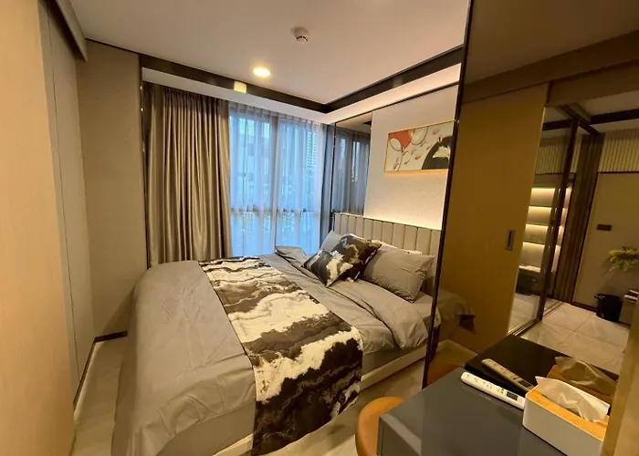 Stylish Modern View Asoke 公寓 曼谷