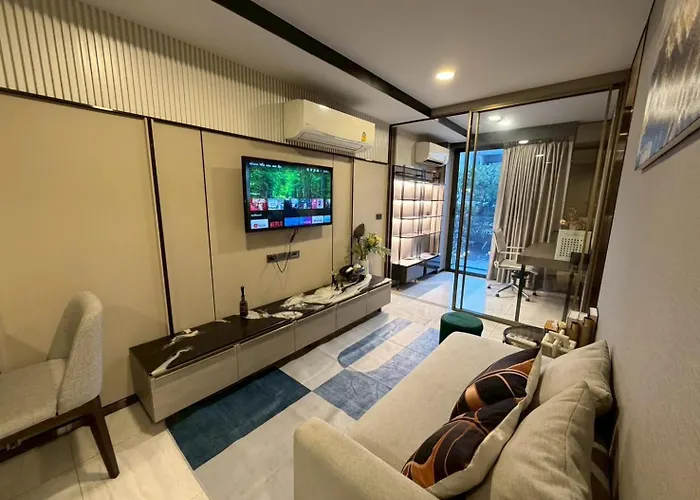 Stylish Modern View Asoke 公寓 曼谷