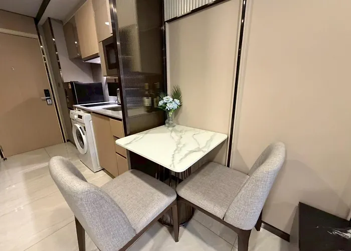 Stylish Modern View Asoke 公寓 曼谷