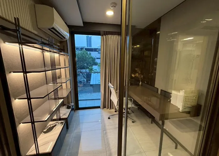 Stylish Modern View Asoke 公寓 *