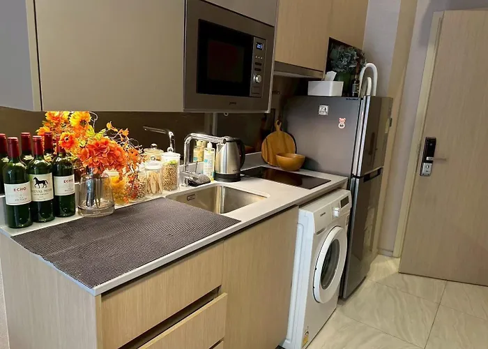 Stylish Modern View Asoke 公寓 曼谷