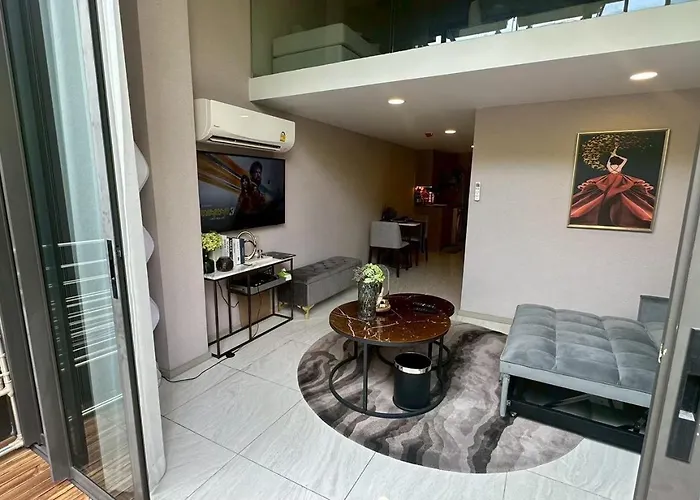 Stylish Modern View Asoke 公寓 曼谷