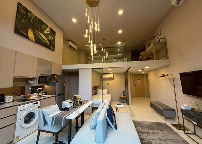 Stylish Modern View Asoke 公寓